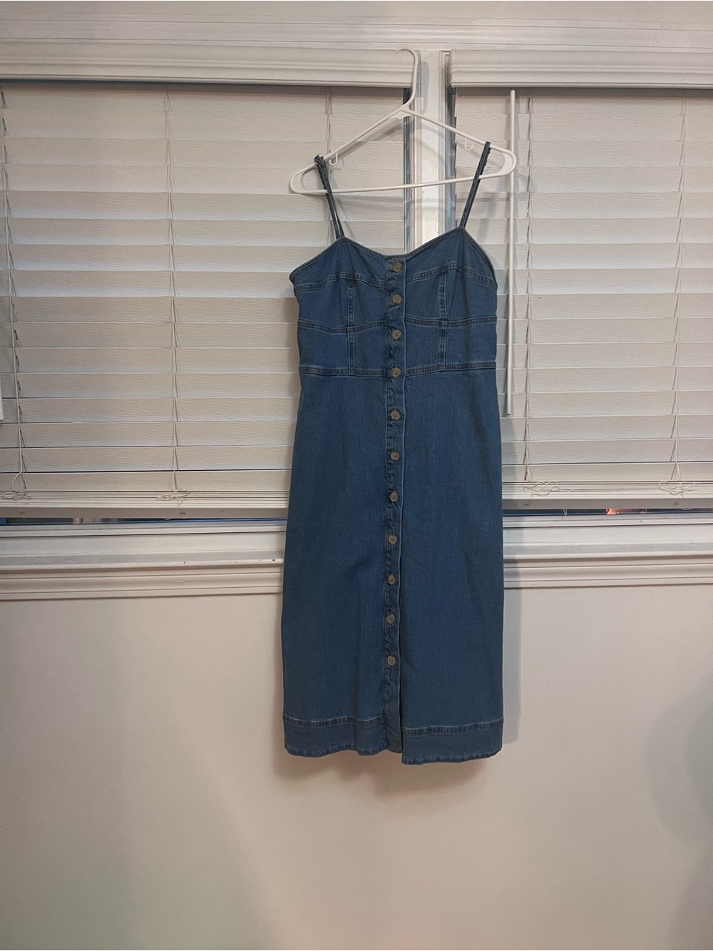 Universal thread Denim Button-Front Dress - Picture 3 of 6